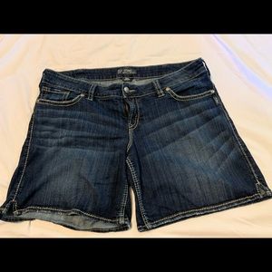 Silver Jean Suki Shorts